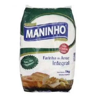 FARINHA DE ARROZ INTEGRAL MANINHO 1KG