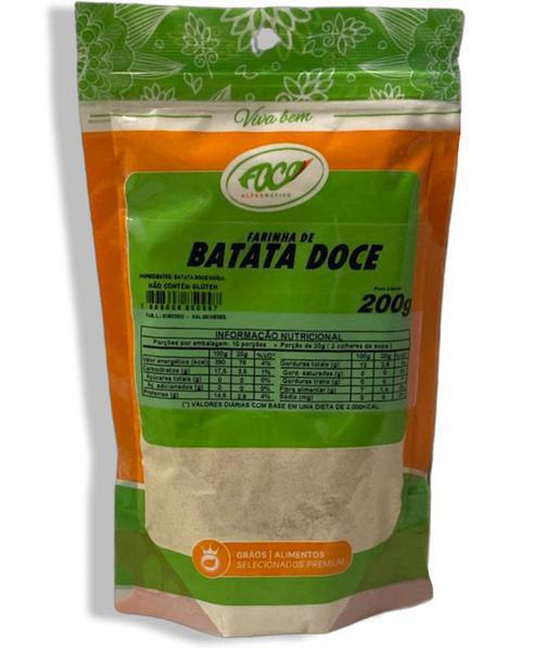FARINHA DE BATATA DOCE FOCO ALTERNATIVO