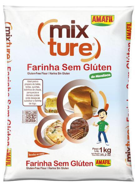 FARINHA S/ GLUTEN MIXTURE AMAFIL 1 KG