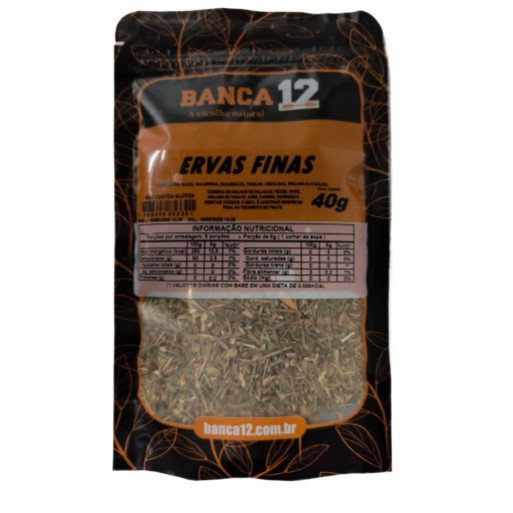 ERVAS FINAS BANCA 12 (FA) 40G