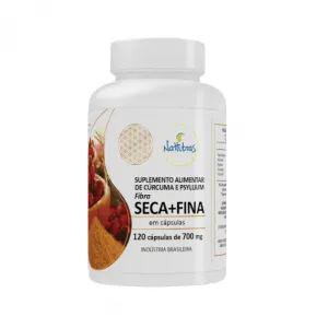 FIBRA SECA FINA 700MG NATTUBRAS 120CAPS