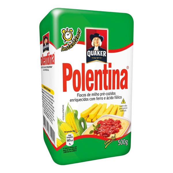 FLOCOS DE MILHO POLENTINA QUAKER 500G