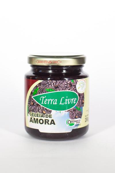 GELEIA DE AMORA ORGANICA TERRA LIVRE 280