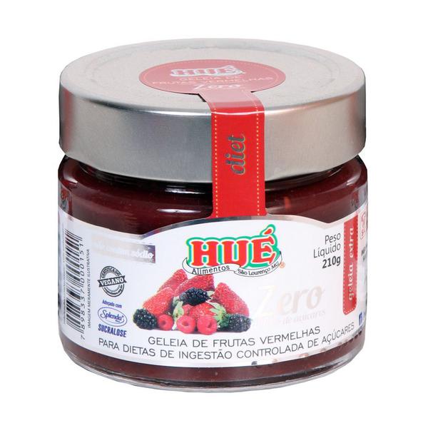 GELEIA DE MORANGO ZERO VEGANO HUE 210G
