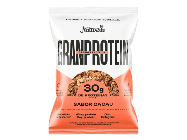 GRANOLA GRAN PROTEIN CACAU NATURALE 250G
