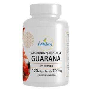 GUARANA 700MG NATTUBRAS 120CAPS