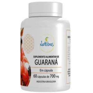 GUARANA 700MG NATTUBRAS 60CAPS