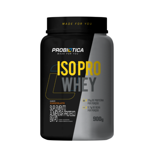 ISO PRO WHEY DE CHOCOLATE PROBIOTICA 900