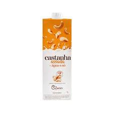 LEITE DE CASTANHA ASSADO DE CAJU AGUA E