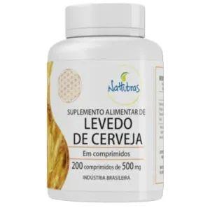 LEVEDO DE CERVEJA 500MG NATTUBRAS 200CAP