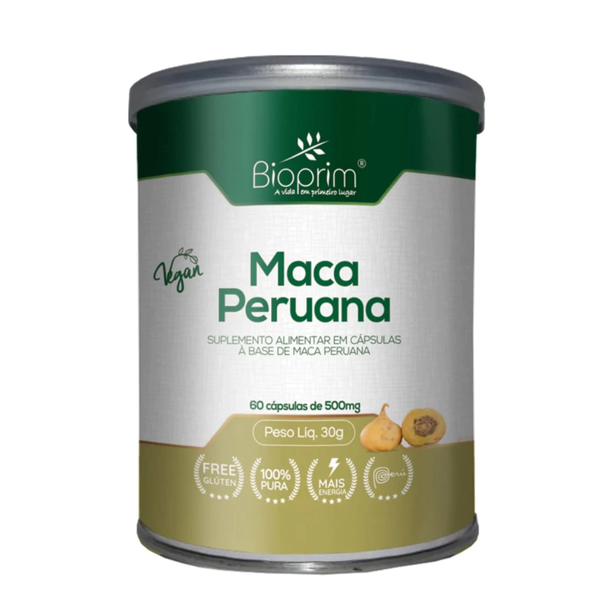 MACA PERUANA 500MG BIOPRIM 60CAPS