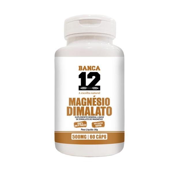 MAGNESIO DIMALATO 500MG BANCA 12 60 CAPS