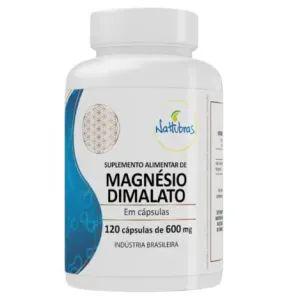 MAGNESIO DIMALATO 600MG NATTUBRAS 120CAP