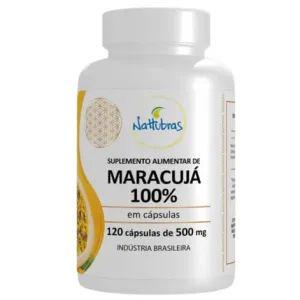 MARACUJA 500MG NATTUBRAS 120CAPS