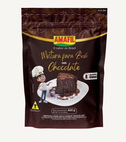MISTURA P/ BOLO DE CHOCOLATE AMAFIL 400G