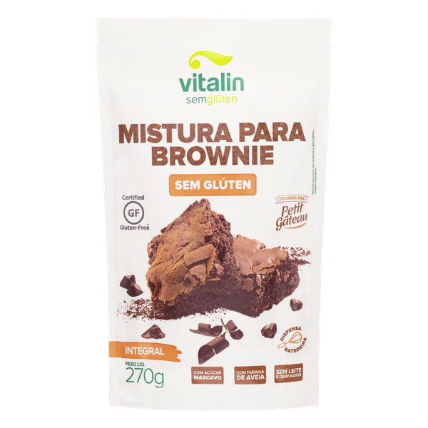 MISTURA P/ BROWNIE VITALIN 270G