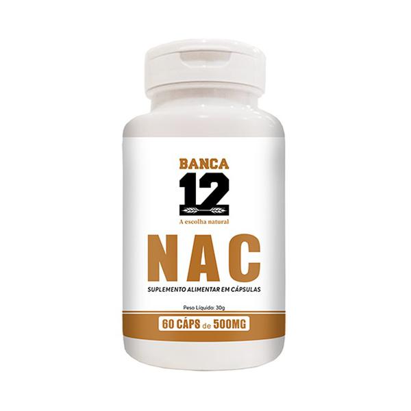 NAC 500MG - 60 CAPSULAS - BANCA 12