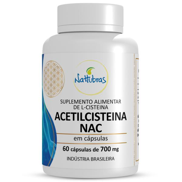 NAC ACETILCISTEINA 700MG NATTUBRAS 60 CA