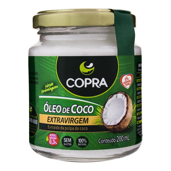 OLEO DE COCO EXTRA VIRGEM COPRA 200ML