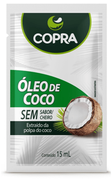 OLEO DE COCO S/ SABOR SACHE COPRA 15ML
