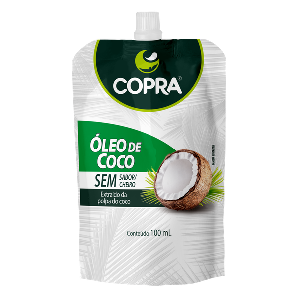 OLEO DE COCO S/ SABOR STAND POUCH COPRA