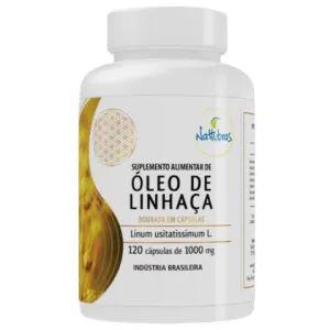 OLEO DE LINHACA DOURADA 1000MG NATTUBRAS