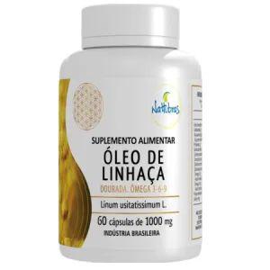 OLEO DE LINHACA DOURADA 1000MG NATTUBRAS