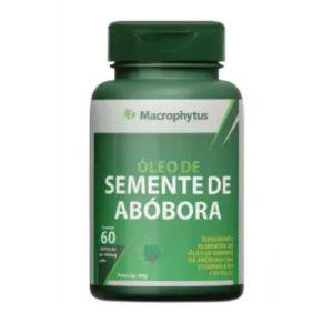 OLEO DE SEMENTE DE ABOBORA 1400MG MACROP