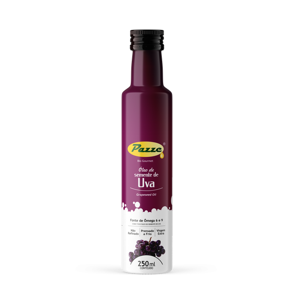 OLEO DE SEMENTE DE UVA PAZZE 250ML