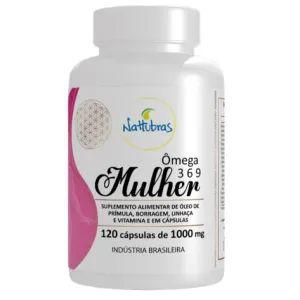 OMEGA MULHER 1000MG NATTUBRAS 120CAPS