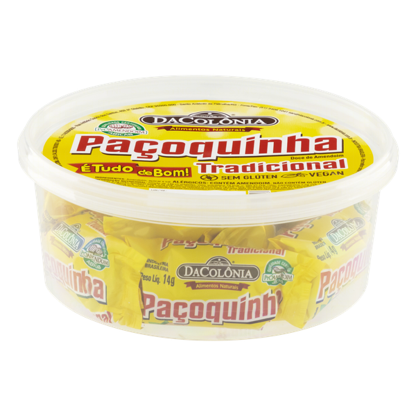 PACOCA ROLHA TRADICIONAL DA COLONIA 140G