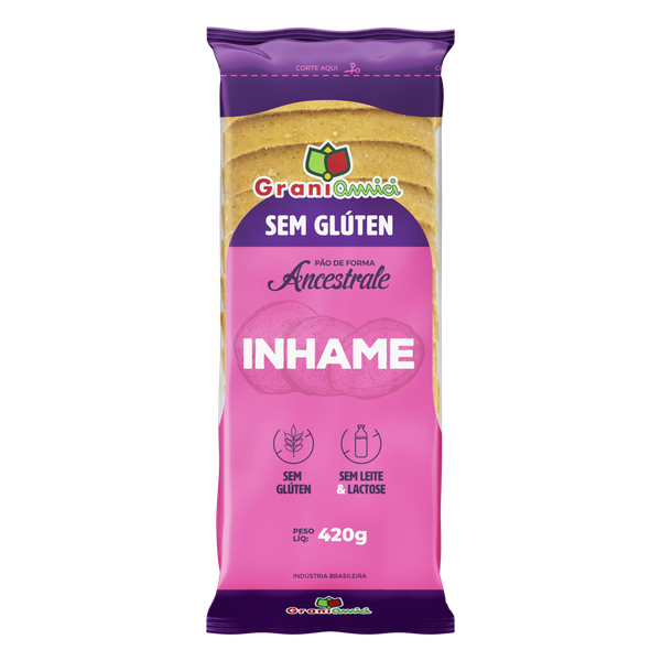 PAO DE FORMA INHAME GRANI AMICI 420G