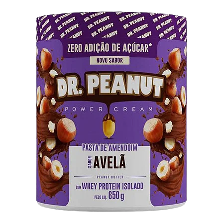 PASTA DE AMENDOIM AVELA DR PEANUT 600G