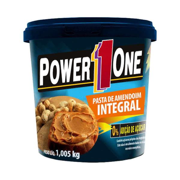 PASTA DE AMENDOIM INTEGRAL POWER ONE 1.0