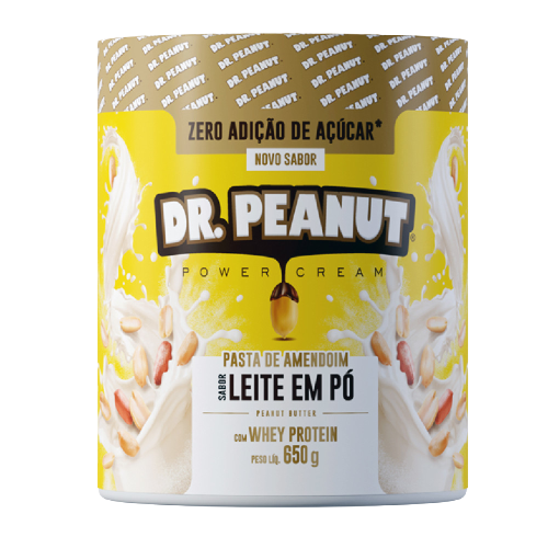 PASTA DE AMENDOIM LEITE EM PO DR PEANUT