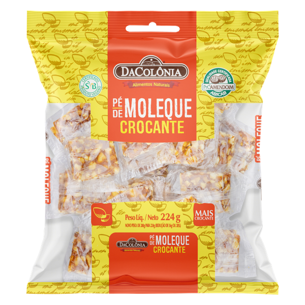 PE DE MOLEQUE CROCANTE DA COLONIA 224G