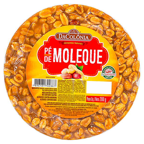 PE DE MOLEQUE DA COLONIA 200GR