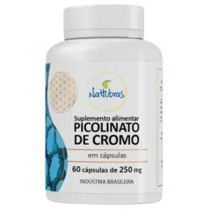 PICOLINATO DE CROMO 250MG NATTUBRAS 60CA