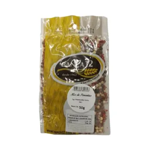 PIMENTA MIX PRETA ROSA BRANCA BANCA 12 (