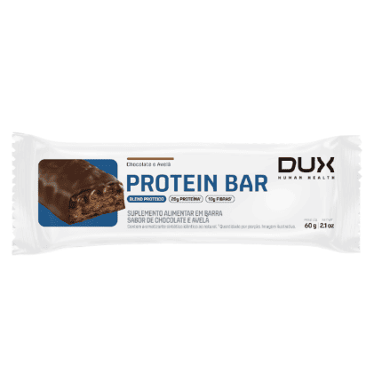 PROTEIN BAR CHOCOLATE E AVELA DUX 60G