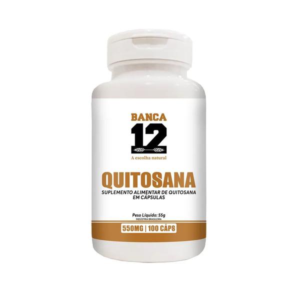 QUITOSANA 550MG BANCA 12 100CAPS