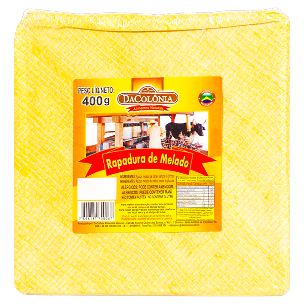 RAPADURA DE MELADO DA COLONIA 400GR