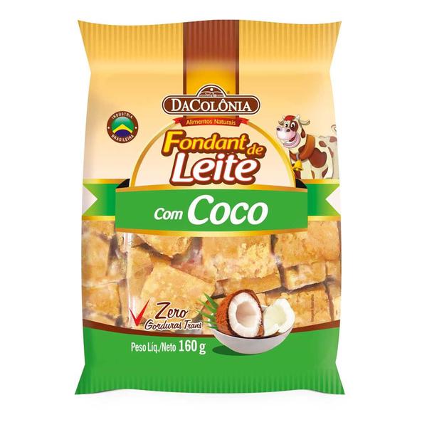 RAPADURINHA DE LEITE C/ COCO DA COLONIA