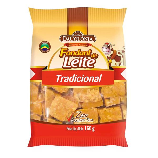 RAPADURINHA DE LEITE DA COLONIA 160GR