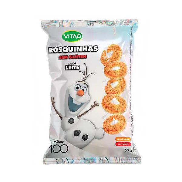 ROSQUINHA S/ GLUTEN LEITE DISNEY VITAO 6