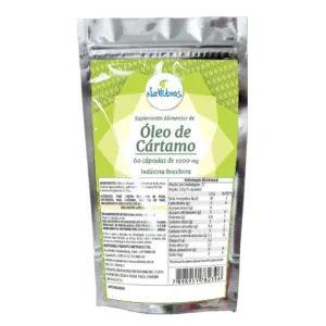 SACHE DE CARTAMO 1000MG NATTUBRAS 60CAPS
