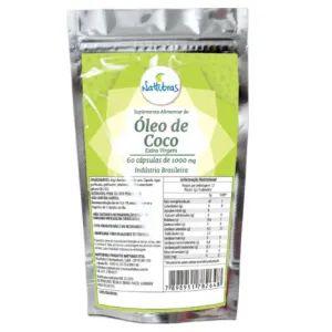 SACHE DE COCO 1000MG NATTUBRAS 60CAPS