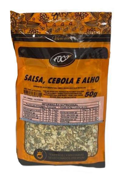 SALSA CEBOLA E ALHO BANCA 12 (FA) 50GR