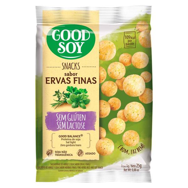 SNACK DE ERVAS FINAS GOOD SOY 25G