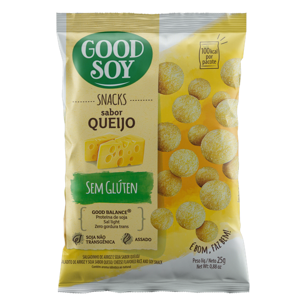 SNACK DE QUEIJO GOOD SOY 25G